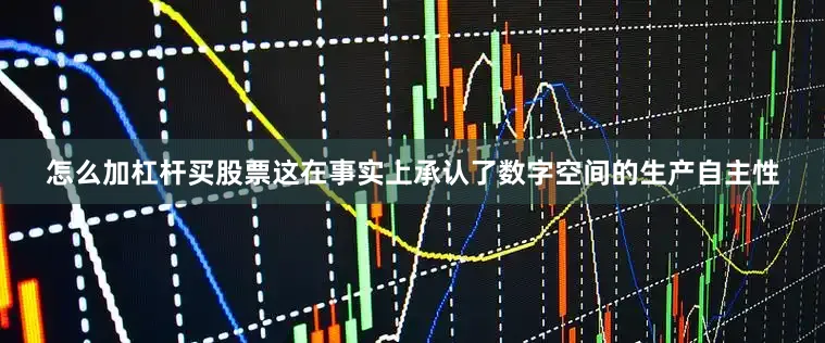 怎么加杠杆买股票这在事实上承认了数字空间的生产自主性